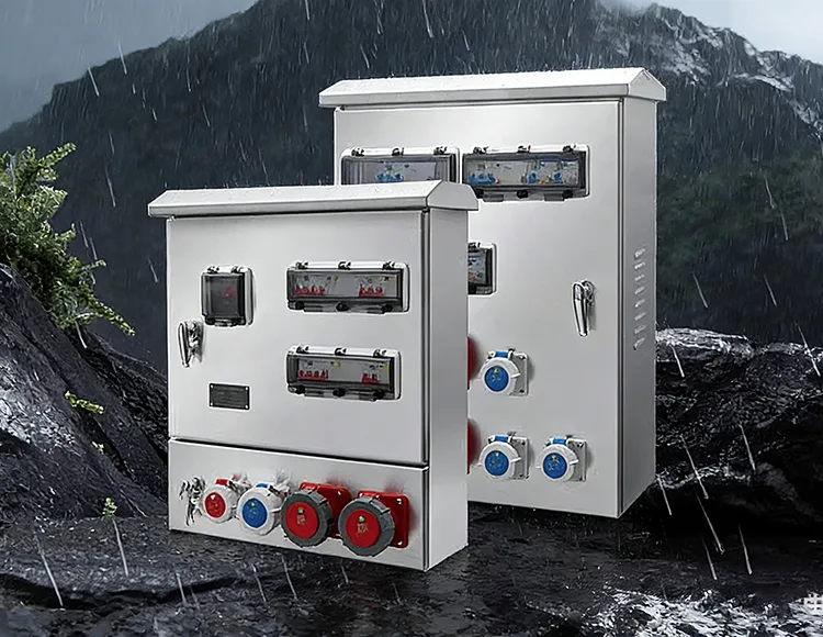 Kaluwihan saka Industrial Socket Maintenance Power Distribusi Box
