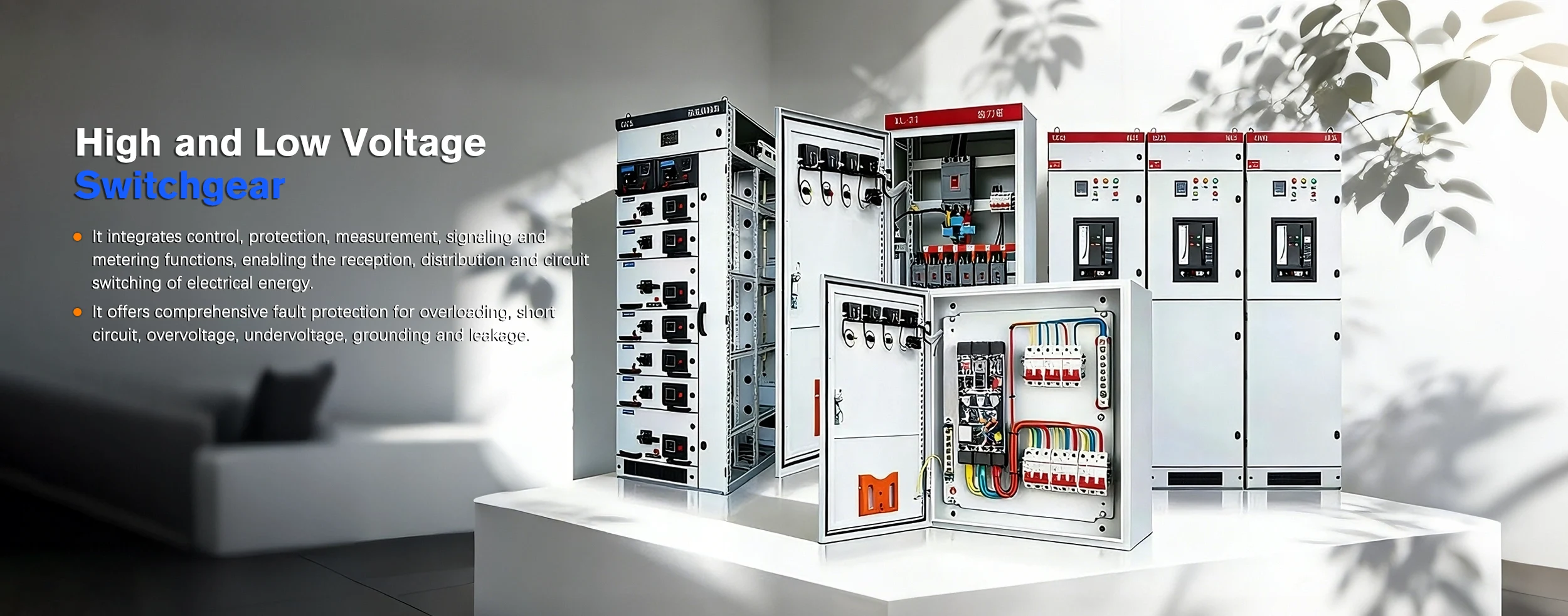 Pabrik Switchgear Tegangan Tinggi lan Low Awet